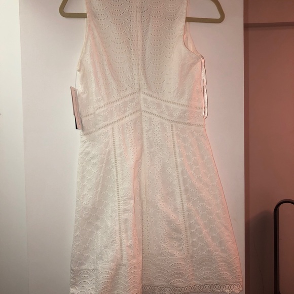 French Connection White A-line Dress. - Picture 3 of 6
